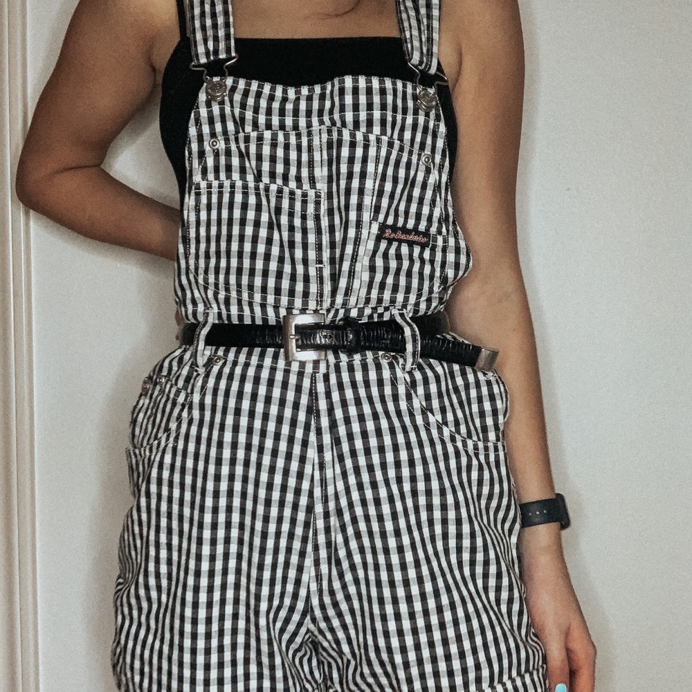 Gingham Romper